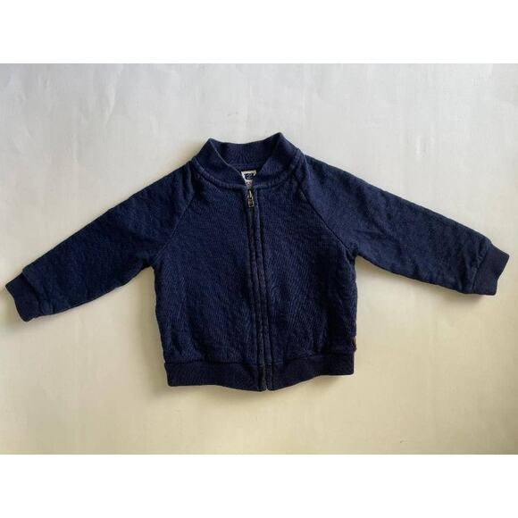 Janie‎ and Jack Navy Blue Jacket with Elbow Patches Size 18-24months - Picture 2 of 4